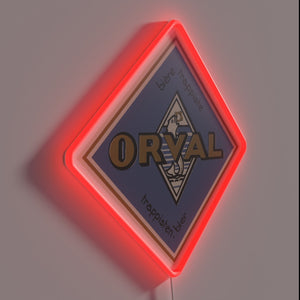 Add modern vintage ambiance with Orval RGB colorful neon light