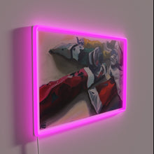Charger l&#39;image dans la galerie, Colorful paint tubes illuminated in vibrant RGB neon glow effect.