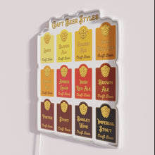 Charger l&#39;image dans la galerie, Artesanal Neon Sign with RGB Color Changing Flavorful Palette Accents