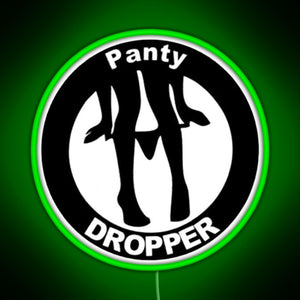 Panty Dropper RGB neon sign green