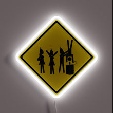 Charger l&#39;image dans la galerie, Neon party lights alerting passersby to fun and festivities ahead.