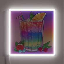 Charger l&#39;image dans la galerie, Add Vibrant Whimsy to Your Space with Colorful Cocktail Sign