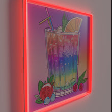 Charger l&#39;image dans la galerie, Add vibrant pastel rainbow cocktail neon glow to any room