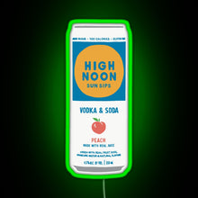 Charger l&#39;image dans la galerie, Peach High Noon RGB neon sign green