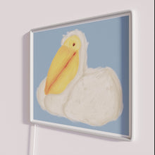 Charger l&#39;image dans la galerie, Vibrant RGB LED Pelican Neon Sign for Coastal Chic Decor
