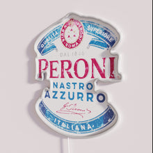 Charger l&#39;image dans la galerie, Authentic Italian Peroni Nastro Azzurro Beer Brand RGB Neon Sign Decor
