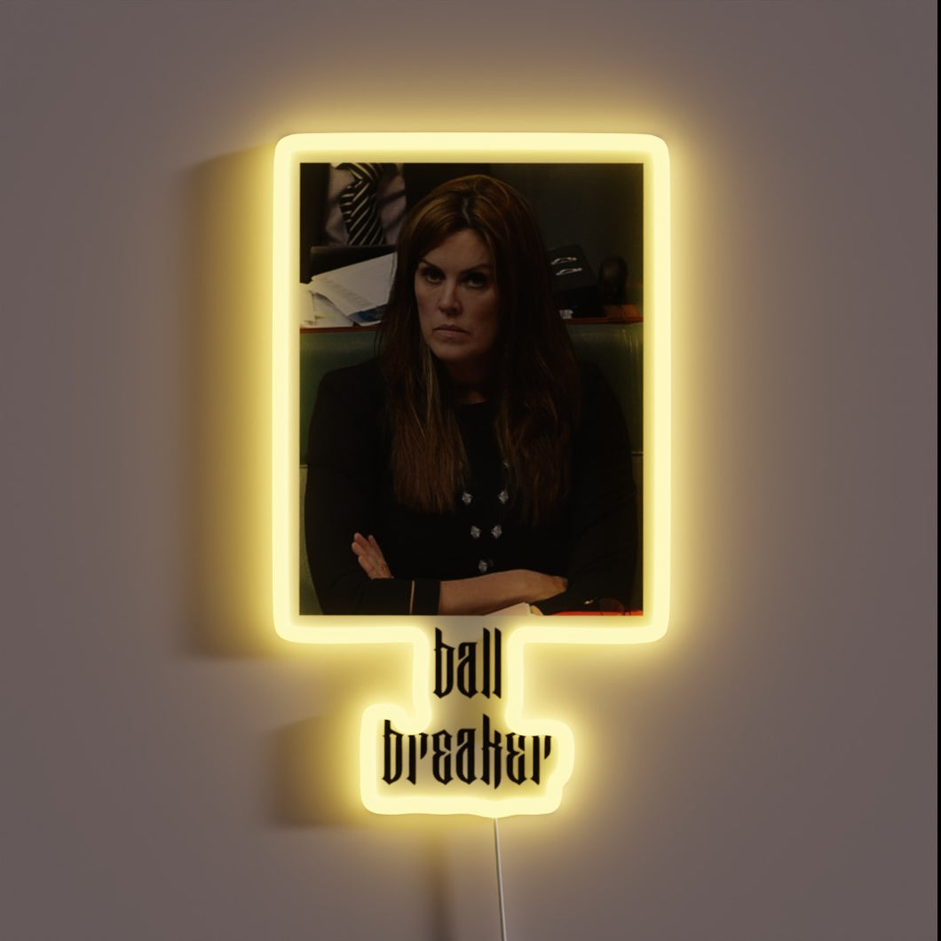 Authentic, Handcrafted Neon Sign Featuring Peta Credlin's Fiery Quote