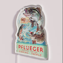 Charger l&#39;image dans la galerie, Neon fishing decor accent adds vibrant glow to any room.