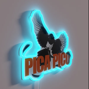 Vibrant RGB Pica Pico Brewery Neon Sign for Wall Decoration