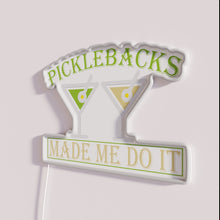 Charger l&#39;image dans la galerie, Pickleback Drinking Humor Gift Decorative Neon Sign Bar Party Accessory