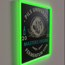 Charger l&#39;image dans la galerie, Brighten up your space with vibrant Pils University RGB neon glow