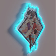 Charger l&#39;image dans la galerie, Add vibrant Asian-inspired style with this modern neon sign artwork.