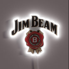Charger l&#39;image dans la galerie, Jim Beam neon logo sign.