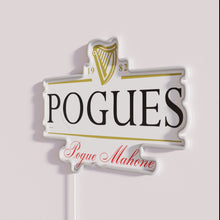 Charger l&#39;image dans la galerie, Retro Irish band inspired Pogues 1982 Pogue Mahone neon sign