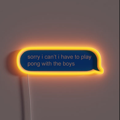Neon RGB gaming lightbox for ultimate hangout vibes at home