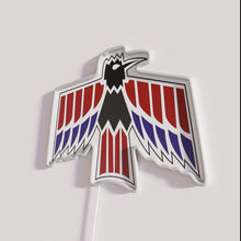 Charger l&#39;image dans la galerie, Neon Pontiac V8 eagle logo graphic print retro car decoration