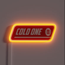 Charger l&#39;image dans la galerie, Customizable RGB neon sign with beer bottle design and fun phrase