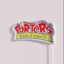 Charger l&#39;image dans la galerie, Vibrant Porters Roasty And Smooth Color-Changing Neon Bar Decor Sign