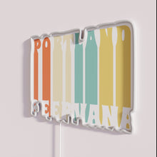 Charger l&#39;image dans la galerie, Customizable Retro Neon Sign for Portland Craft Beer Enthusiasts and Collectors