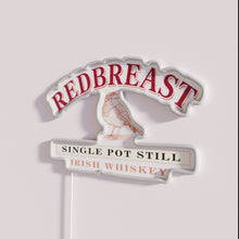 Charger l&#39;image dans la galerie, Vibrant RGB logo illumination for Redbreast Whiskey fans and collectors.