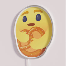 Charger l&#39;image dans la galerie, Neon Pretzel lover sign for snacking enthusiasts with color changing lights