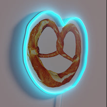 Charger l&#39;image dans la galerie, Brighten up your space with colorful pretzel neon lighting accent.