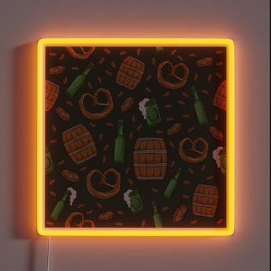 Brighten up your party with this festive beer pretzel decor