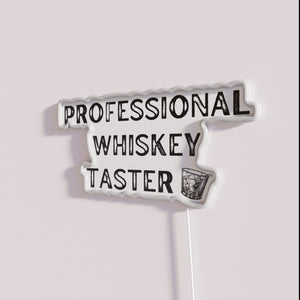Whisky Connoisseur RGB Neon Sign for Professional Bar and Restaurant Decor