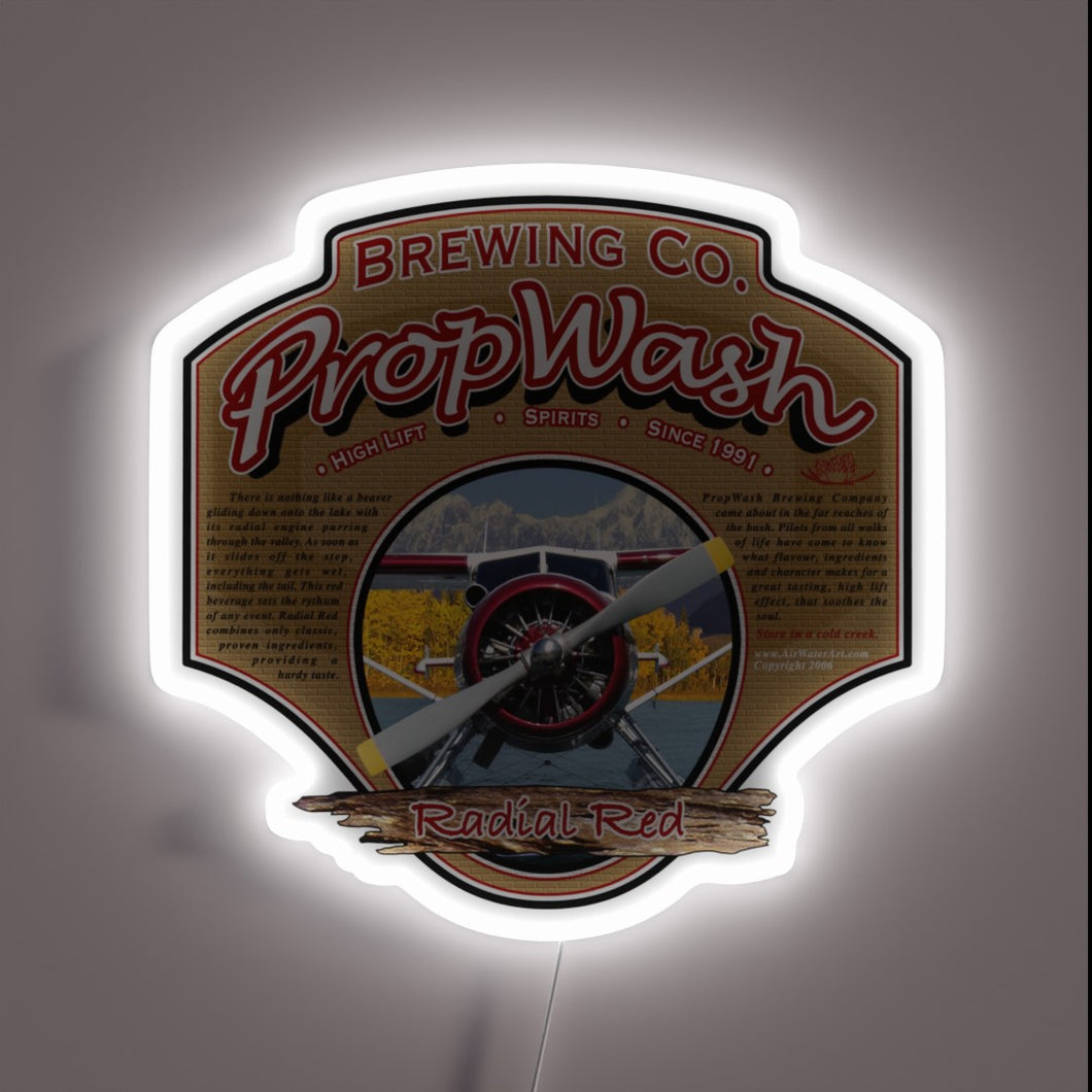 YellowPop brewing neon