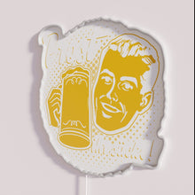 Charger l&#39;image dans la galerie, Traditional Oktoberfest Neon Sign Saying &#39;Prost&#39; with Beer and Cheers