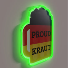 Charger l&#39;image dans la galerie, German Pride Shines Bright with Vibrant RGB Neon Sign Colors