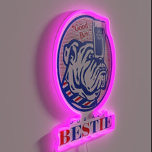 Charger l&#39;image dans la galerie, Vibrant pub-inspired best friend-themed RGB LED neon drink sign