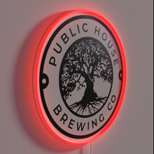 Charger l&#39;image dans la galerie, Handcrafted RGB Neon Sign for Public House Brewing Company Bar Scene