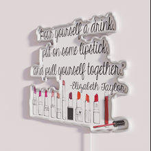 Charger l&#39;image dans la galerie, Motivational Neon Wall Sign with Inspirational Quote &#39;Pull Yourself Together&#39; Design