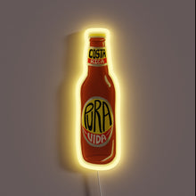 Charger l&#39;image dans la galerie, Vibrant RGB neon sign for Pura Vida Beer enthusiasts everywhere
