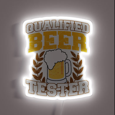 Certified Connoisseur's Dream Sign - Glowing Approval for Fine Craft Beers