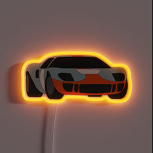 Charger l&#39;image dans la galerie, Vintage GT40 neon silhouette — racing heritage meets glowing art. 🏁✨