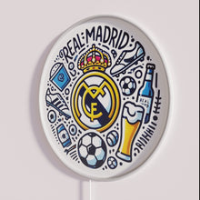 Charger l&#39;image dans la galerie, RGB Colorful Neon Sign for Football Fanatics and Soccer Bars Everywhere