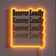 Charger l&#39;image dans la galerie, Add Vibrant Style with this Glowing Recover RGB Neon Sign