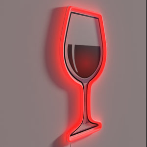 Add a touch of sophisticated elegance with this red wine glass.