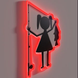 Brighten up your space with colorful Reel Girl neon vibes