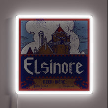 Charger l&#39;image dans la galerie, Vintage neon beer sign advertising Elsinore retro flavor since 1983.