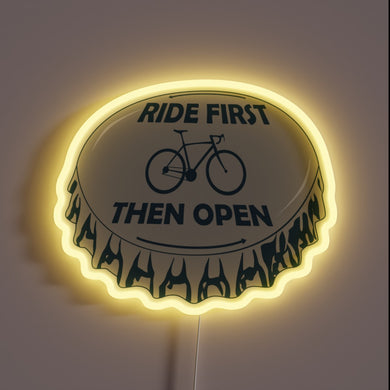 Ride the wave of fun with this bold RGB neon sign.