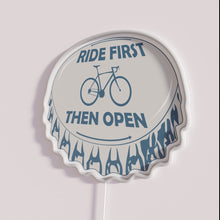 Charger l&#39;image dans la galerie, Neon Wall Sign: Cool Ride Open Me Safety Reminder Decor
