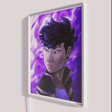 Charger l&#39;image dans la galerie, Electrically charged decorative Rona RGB neon wall lighting sign.
