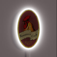Charger l&#39;image dans la galerie, Neon Sign featuring a colorful Rooster in bold brewery style