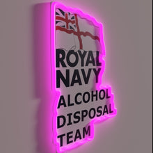 Charger l&#39;image dans la galerie, Vintage Royal Navy Admiralty Directive RGB Neon Sign Wall Decoration