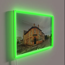 Charger l&#39;image dans la galerie, Ruishton Inn neon sign with colorful RGB illuminated letters