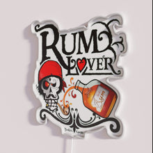 Charger l&#39;image dans la galerie, RGB Neon Sign for Rum Enthusiasts and Home Bars Decor