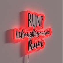 Charger l&#39;image dans la galerie, Add a touch of rebellious humor with a rum neon.